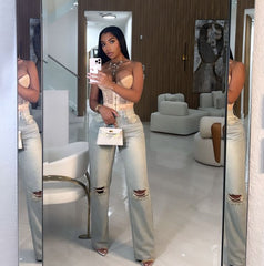 Waist-Cinching Corset Top