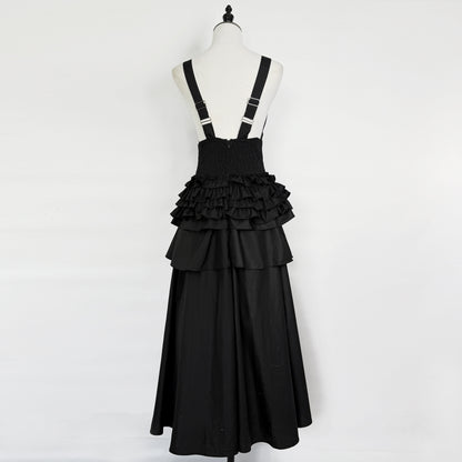 Jenae Puff Midi Dress