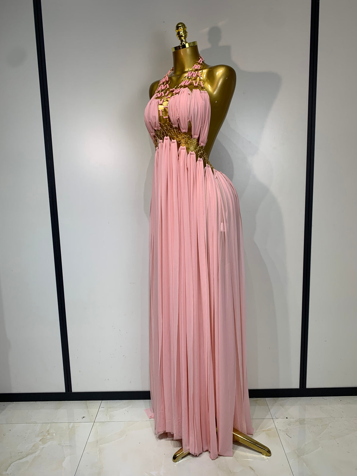 Celena Backless Maxi Dress