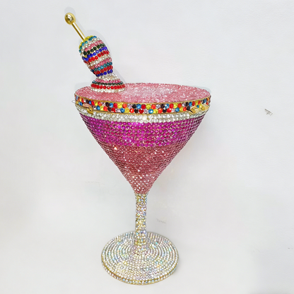 Goblet Diamond Clutch Bag