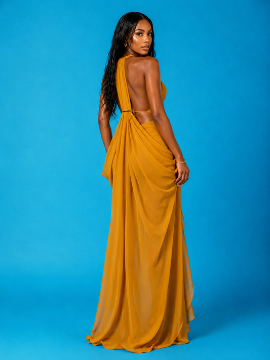 Adanua Elegant Maxi Dress