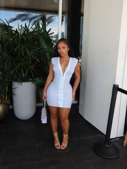 Roberta Bandage Mini Dress