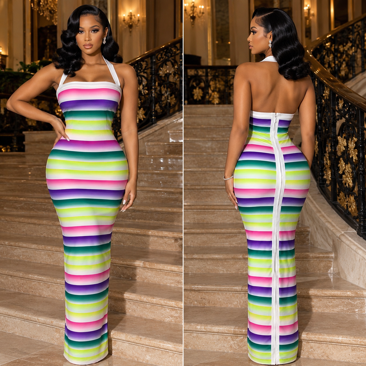 Madeleine Bandage Maxi Dress