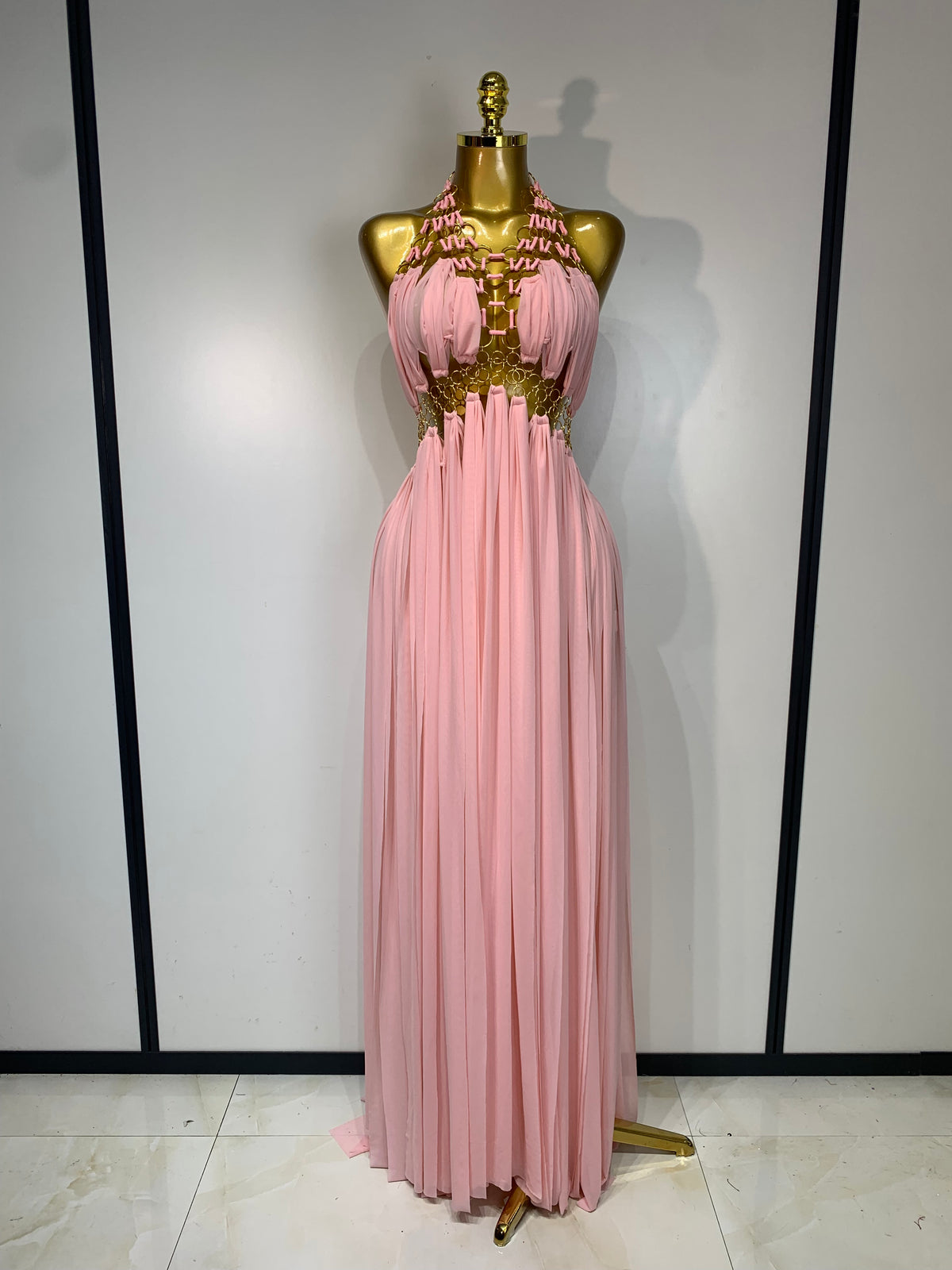 Celena Backless Maxi Dress