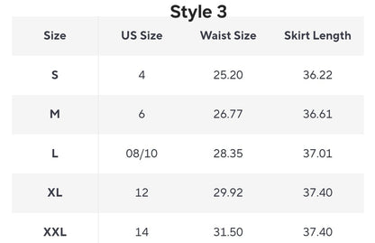She Plaid High Waist Skirt
