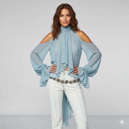 Kathryn Sheer Blouse
