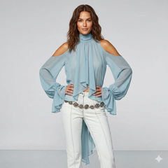 Kathryn Sheer Blouse