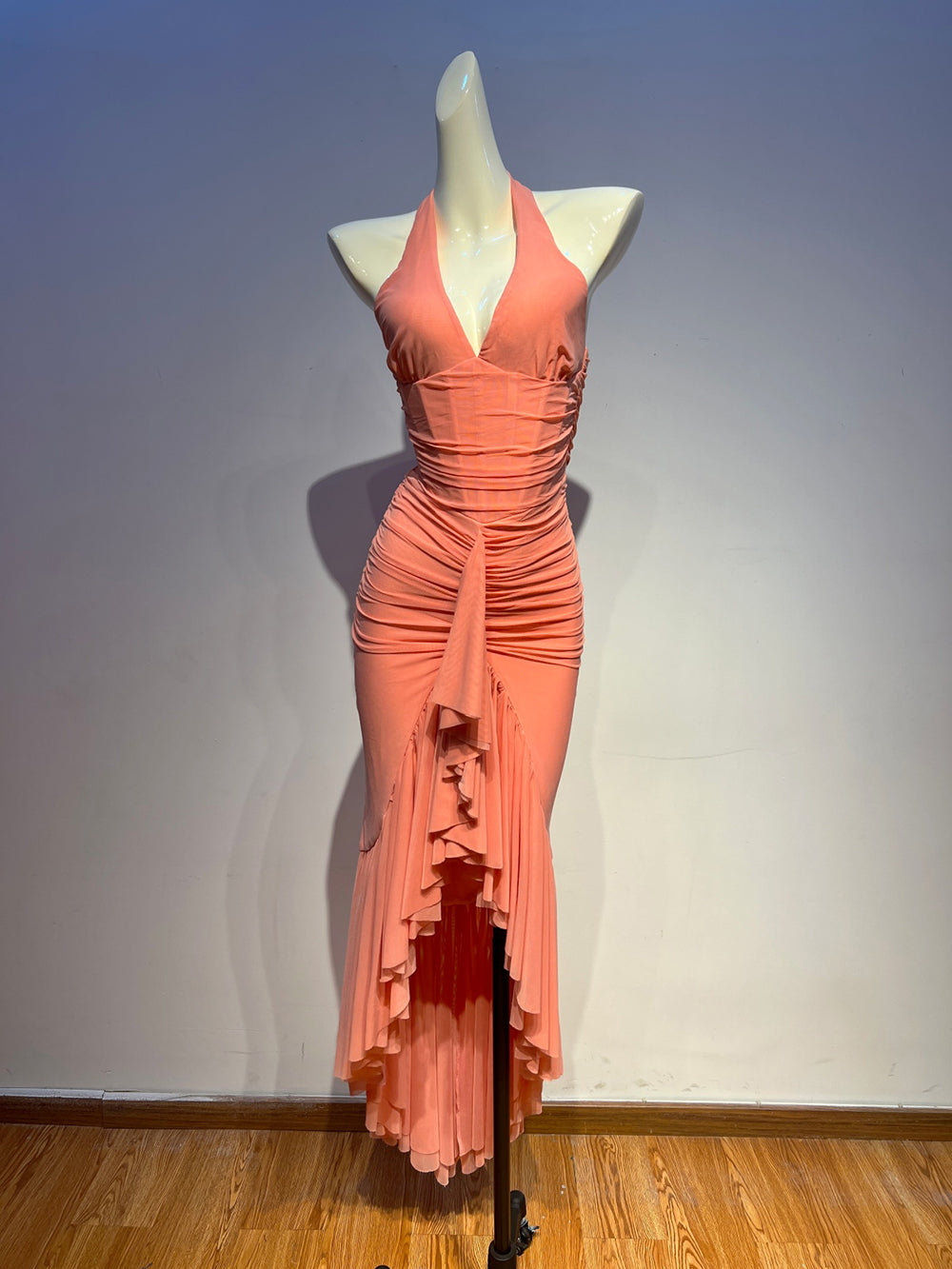 Lourna Ruched Maxi Dress