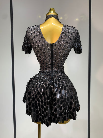 Robe à Sequins "Reine de Soirée"