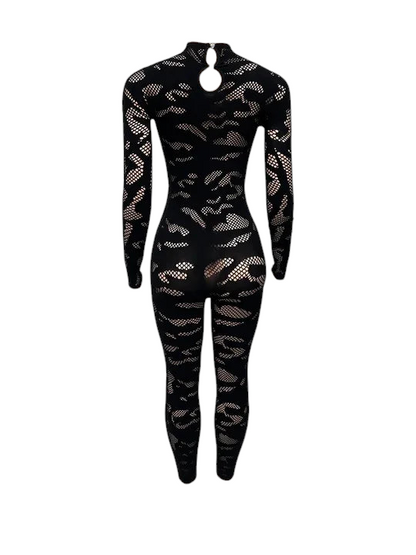 Ayda Mesh Jumpsuit