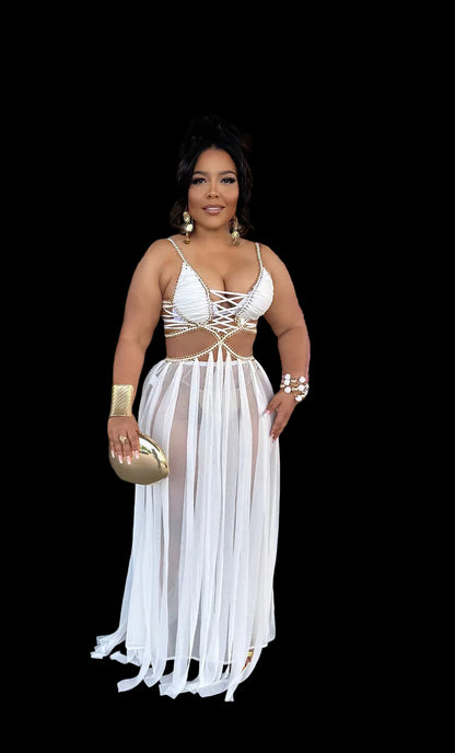 Celena Backless Maxi Dress