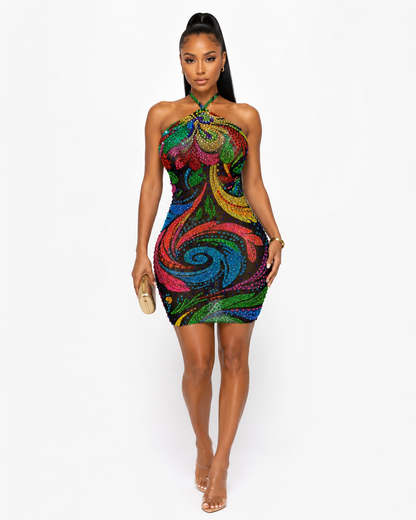 Vibrant Mini Dress