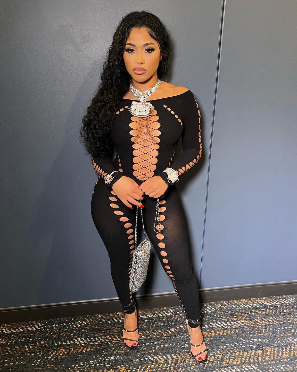 Karin Mesh Jumpsuit