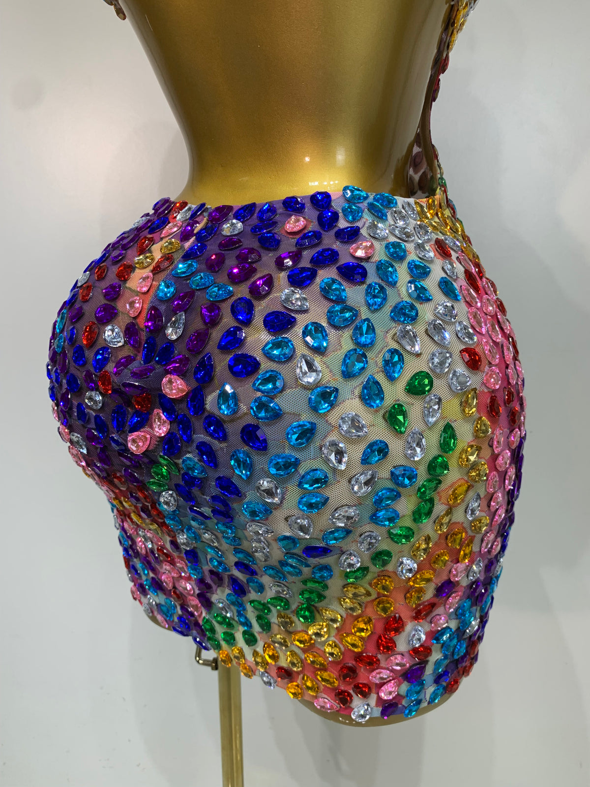 Mini-robe Amleia ornée de strass