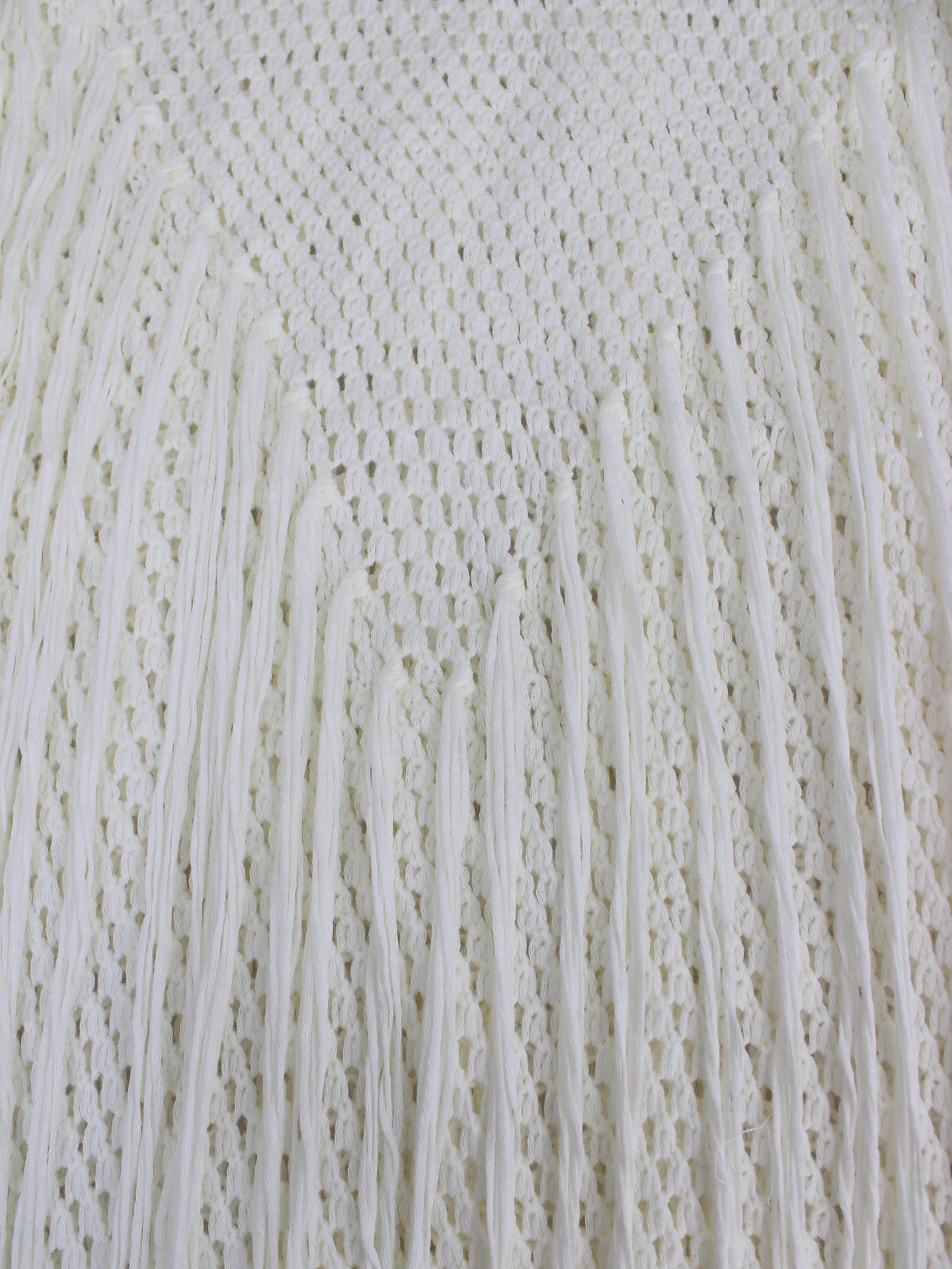 Tesha Crochet Fringe Maxi Dress
