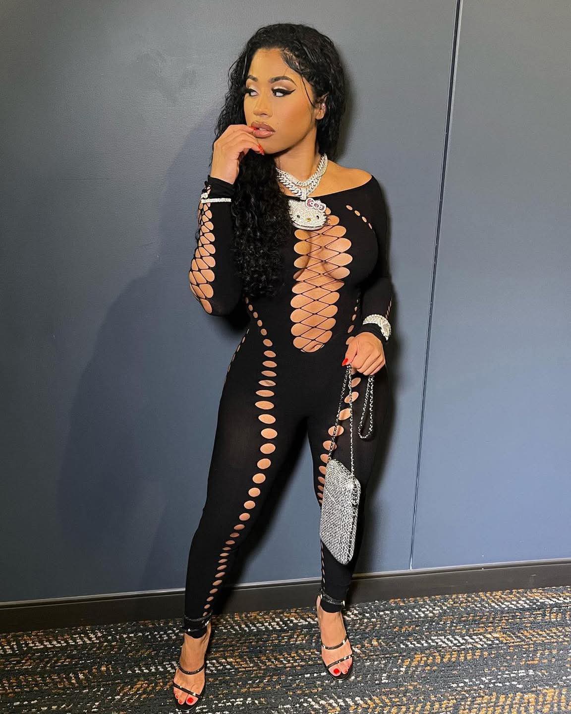 Karin Mesh Jumpsuit