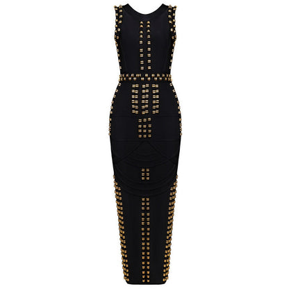 Hollywood Bandage Midi Dress