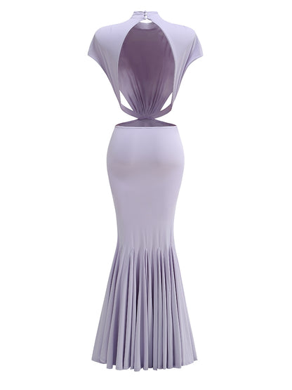 Bowknot Mermaid Maxi Dress