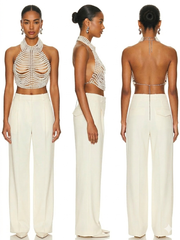 Pearl Beaded Elegant Top