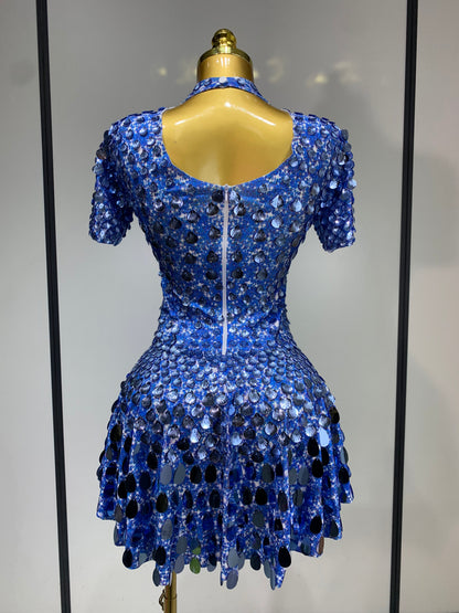 Robe à Sequins "Reine de Soirée"