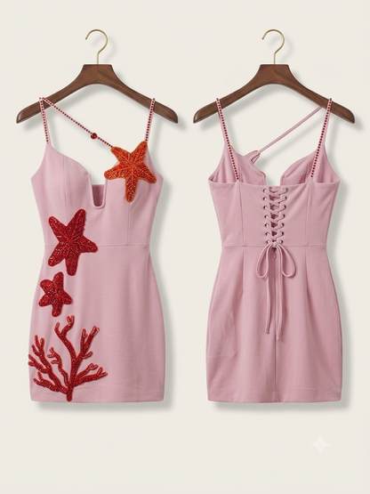 Star Shaped Mini Dress
